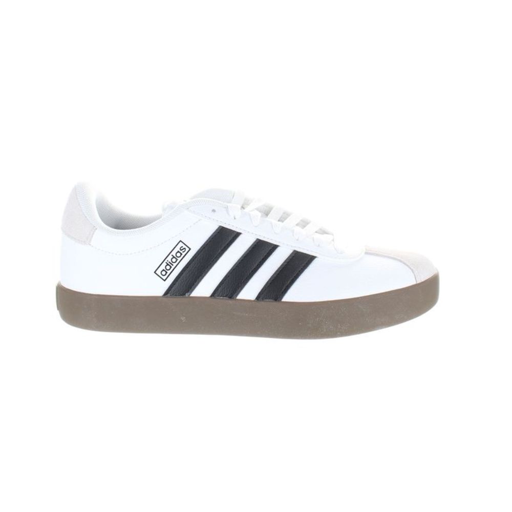 Adidas Womens Vl Court 3.0 White Skateboarding Shoes Size 9 Medium (B, M) - Picture 1 of 4
